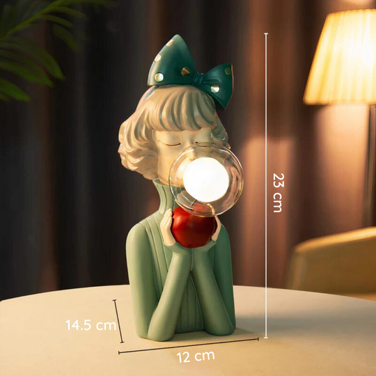 Handgefertigte Tischlampe Mit Kunstvollem Design Für Gemütliche Atmosphären 9