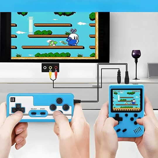 Handheld Konsole Mit 400 Spielen Retro Stil Tragbare Gaming Konsole 3