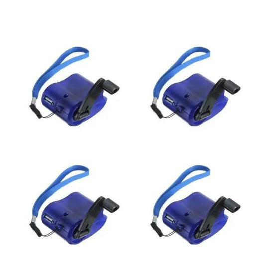 Handkurbel-Notladegerät mit USB und LED für Outdoor-Abenteuer 13