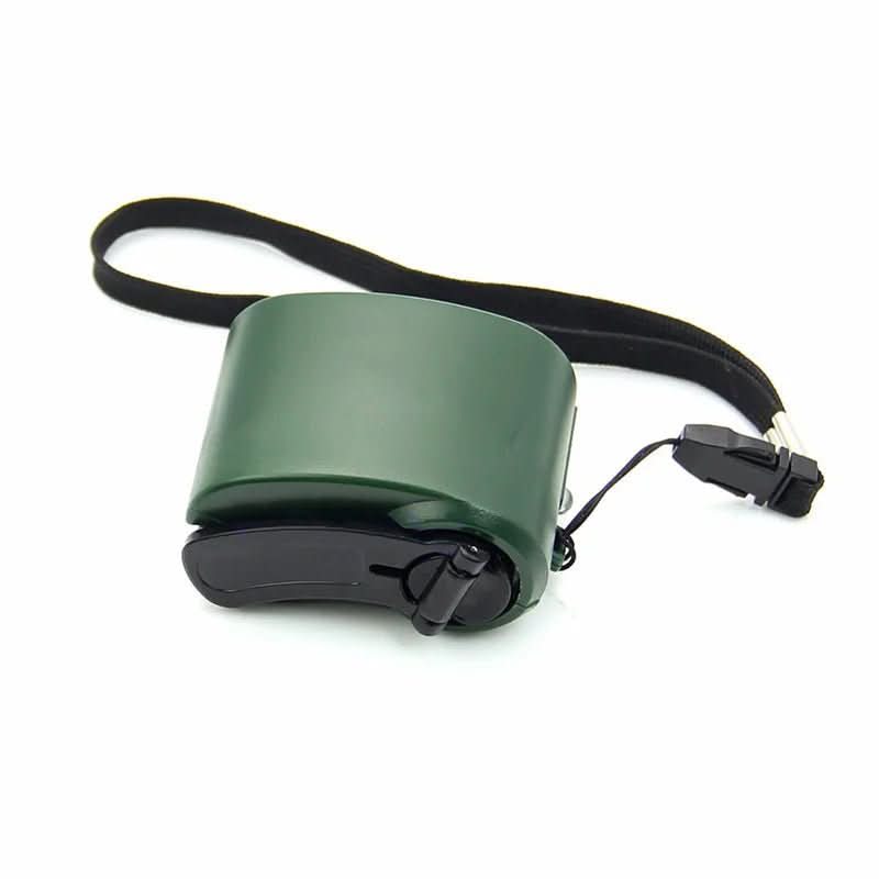 Handkurbel-Notladegerät mit USB und LED für Outdoor-Abenteuer 6