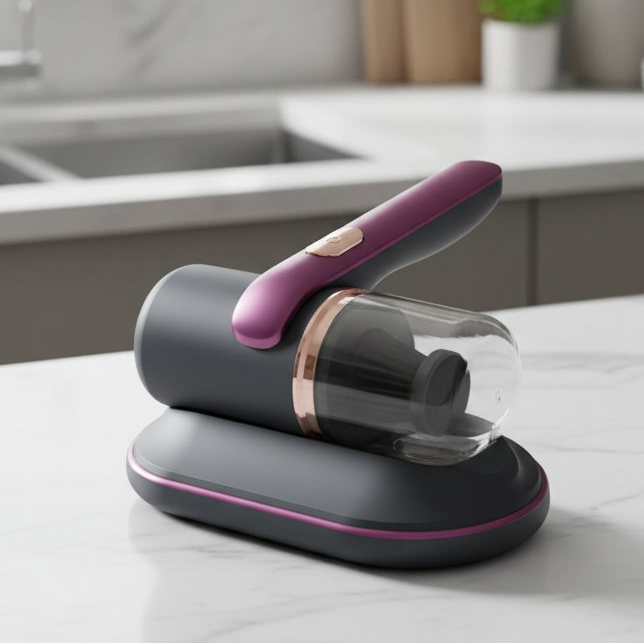 Handstaubsauger Akku Kabellos Ergonomisch für Allergiker mit HEPA-Filter 0