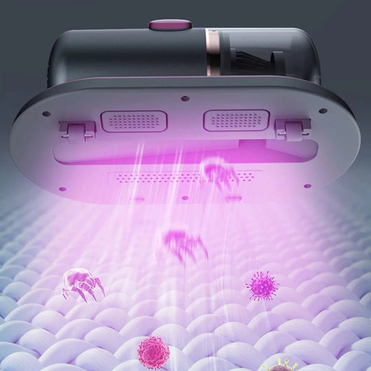 Handstaubsauger Akku Kabellos Ergonomisch für Allergiker mit HEPA-Filter 4