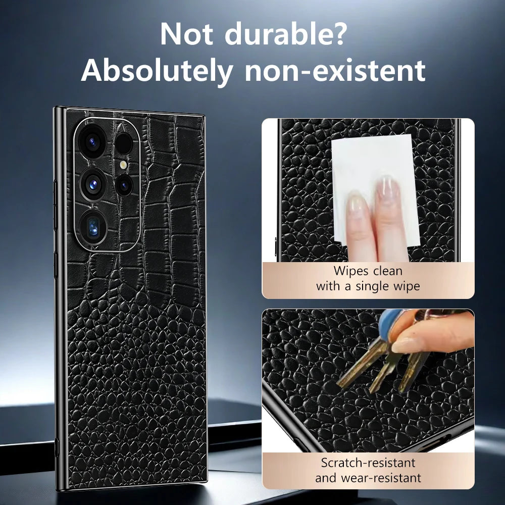 Handyhülle für Samsung Galaxy S24/S25 Ultra Schlank mit Vollschutz 3