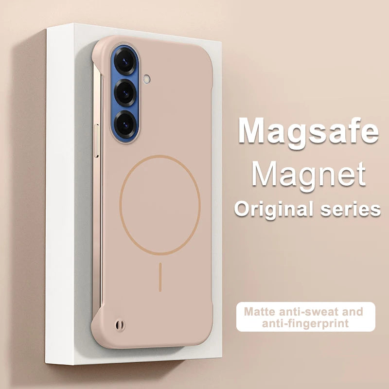 Handyhülle für Samsung Galaxy S25 Edge, S24, S23, S22, S10 Plus, Note 20 Ultra - Modernes Design mit Magnetfunktion 3