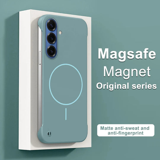 Handyhülle für Samsung Galaxy S25 Edge, S24, S23, S22, S10 Plus, Note 20 Ultra - Modernes Design mit Magnetfunktion 4