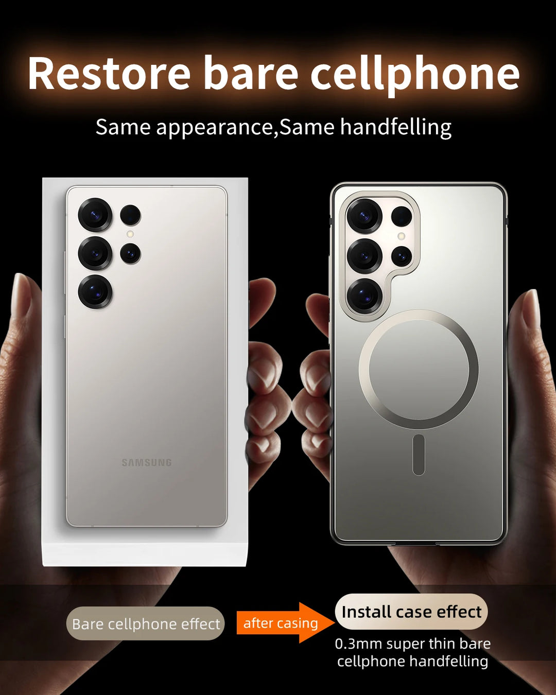 Handyhülle für Samsung Galaxy S25 Ultra Modernes Design Stoßfest 2