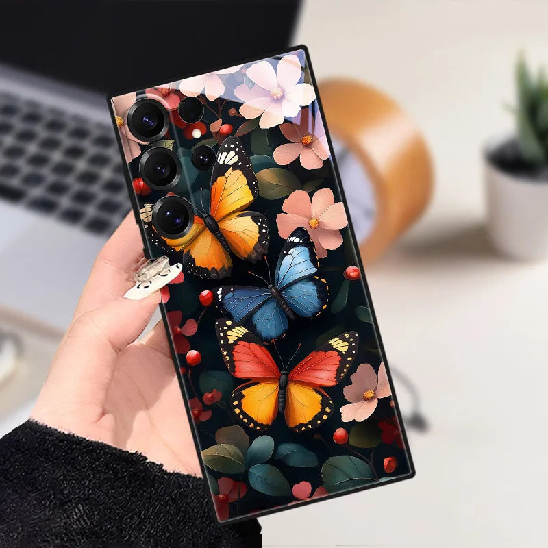 Handyhülle für Samsung Galaxy S25 mit Tiermotiven 36