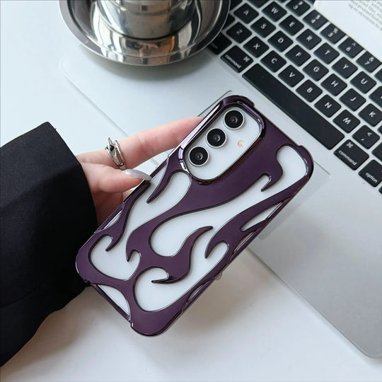 Handyhülle für Samsung Galaxy mit 3D Flammenmuster Modern und Dynamisch 11