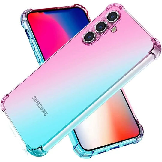 Handyhülle für Samsung S25 FE mit klarem Farbverlauf 0