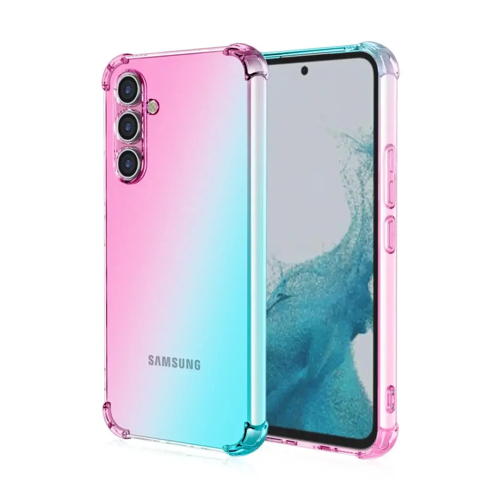 Handyhülle für Samsung S25 FE mit klarem Farbverlauf 10