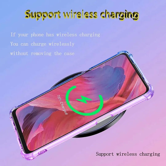 Handyhülle für Samsung S25 FE mit klarem Farbverlauf 5