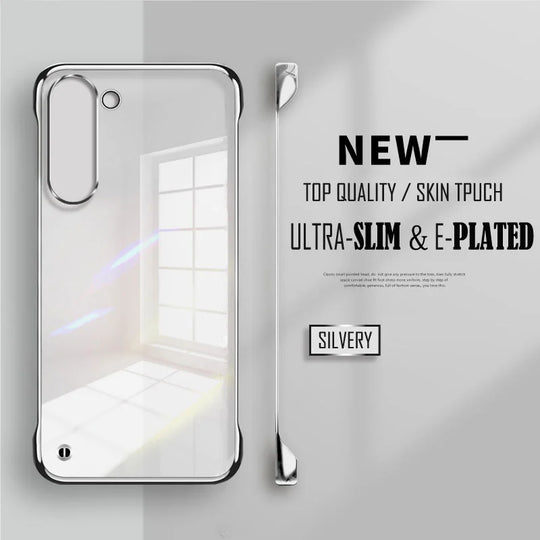 Handyhülle für Samsung S25 S24 S23 FE Ultra Plus S25 Edge Schlank Transparent 1