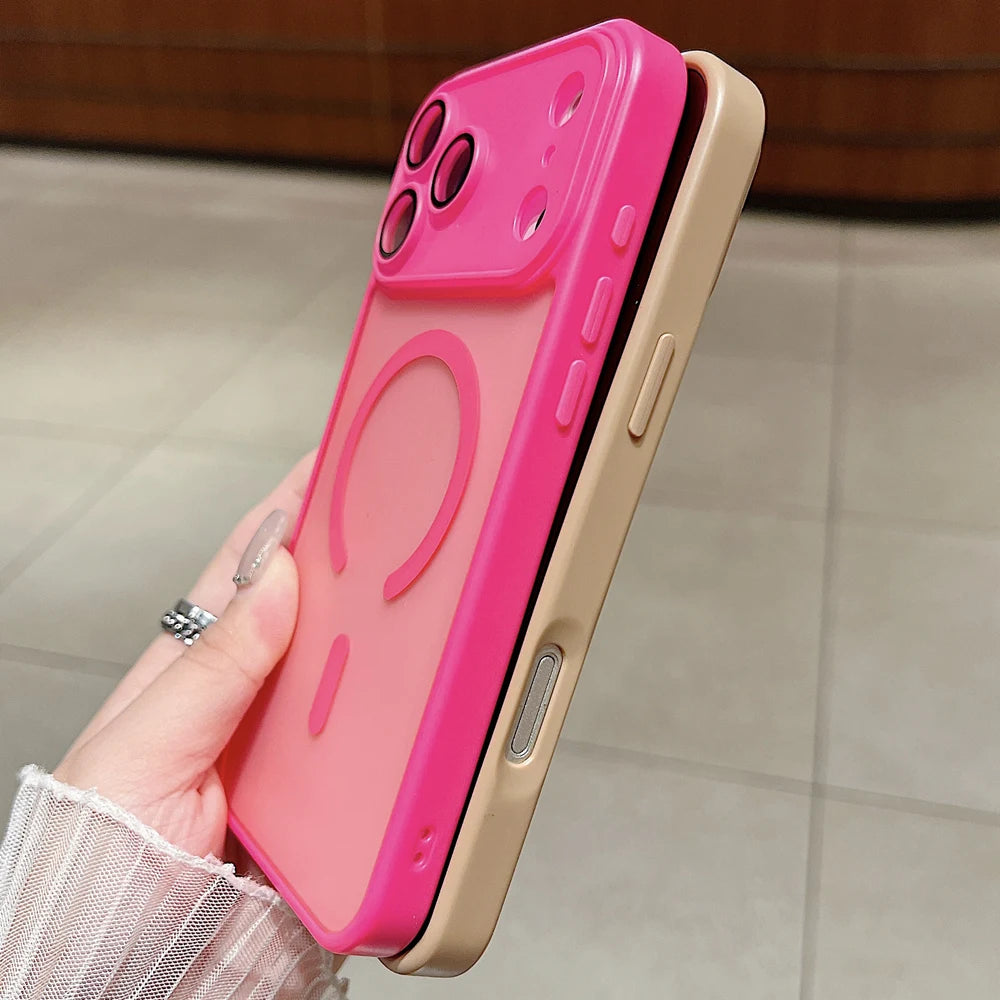 Handyhülle für iPhone 17 Magnetisch mit MagSafe, Matte Oberfläche, Robuster Schutz 4