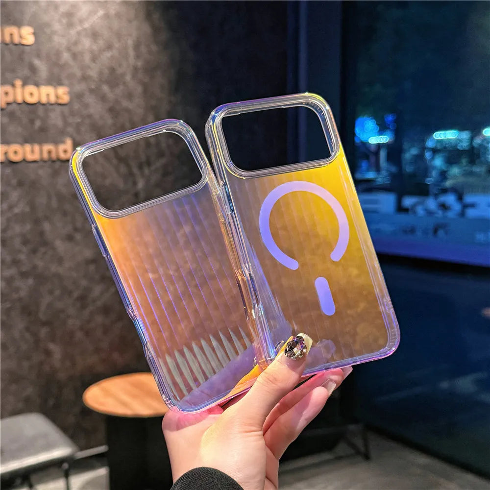 Handyhülle für iPhone 17 ProMax mit Farbenwechselndem Design und MagSafe-Funktion 5