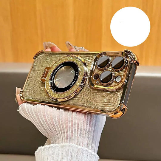 Handyhülle iPhone 14 Pro mit Magnetring und Stoßdämpfung, Stylish und Praktisch 0