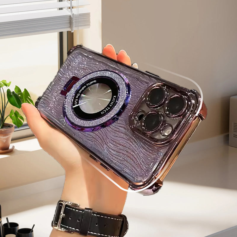 Handyhülle iPhone 14 Pro mit Magnetring und Stoßdämpfung, Stylish und Praktisch 1