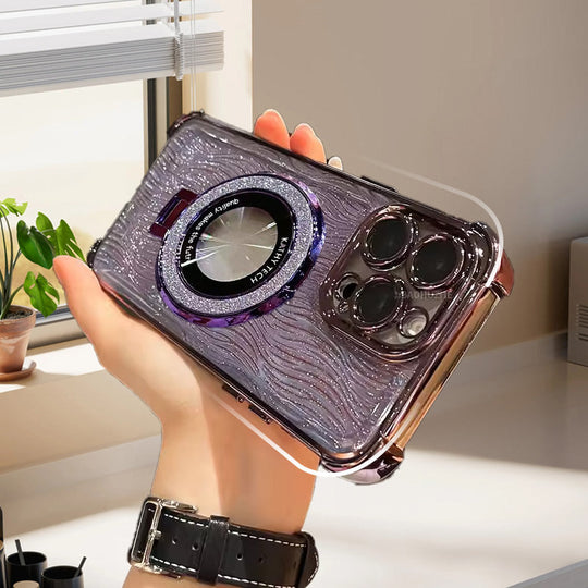 Handyhülle iPhone 14 Pro mit Magnetring und Stoßdämpfung, Stylish und Praktisch 1