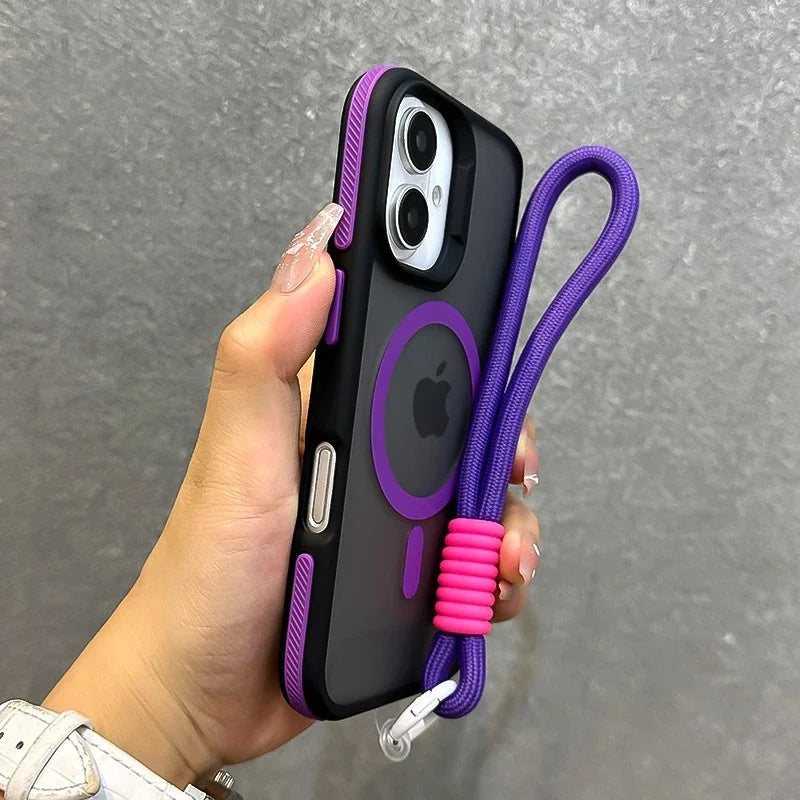 Handyhülle mit Lanyard für iPhone Pro Max Modernes Design 5