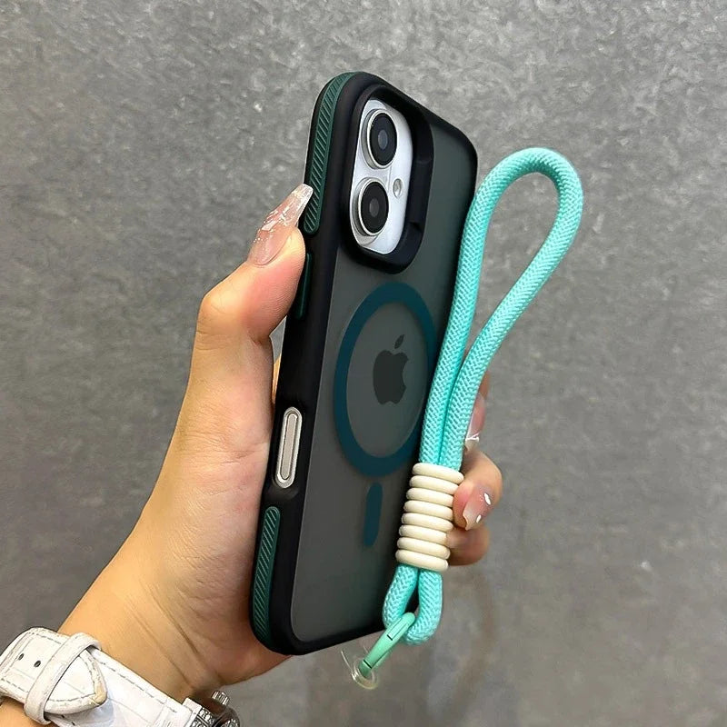Handyhülle mit Lanyard für iPhone Pro Max Modernes Design 8