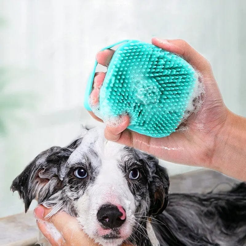 Haustier-Badebürste für Hunde und Katzen mit Massagefunktion 1