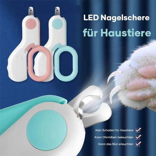 Haustier Nagelknipser Mit LED-Technologie Für Stressfreie Nagelpflege 1