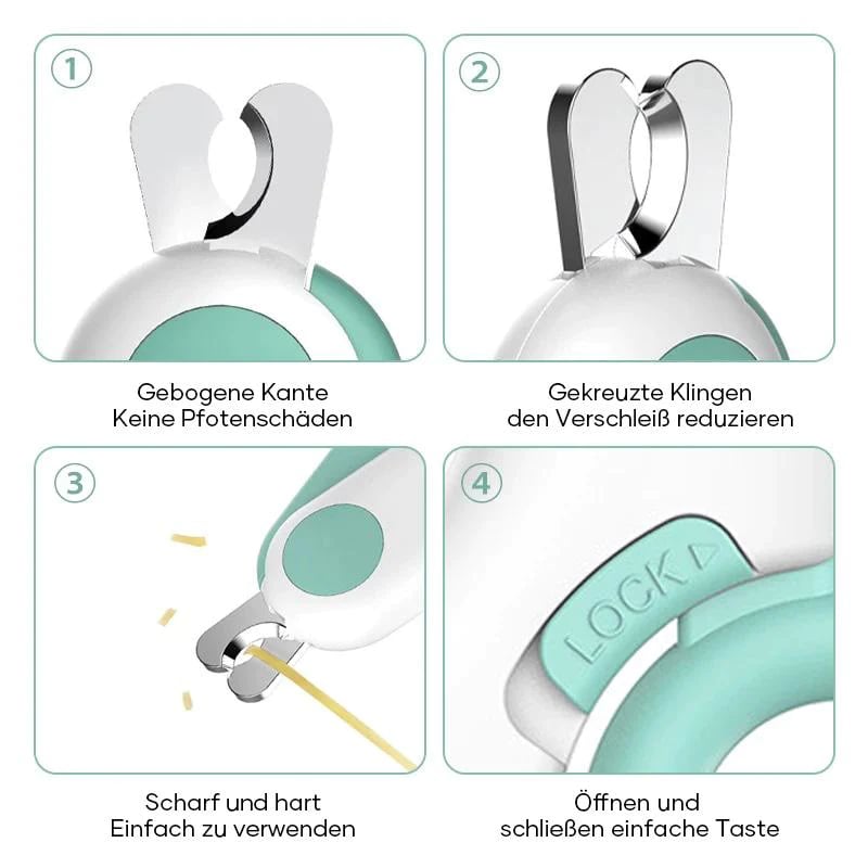 Haustier Nagelknipser Mit LED-Technologie Für Stressfreie Nagelpflege 6