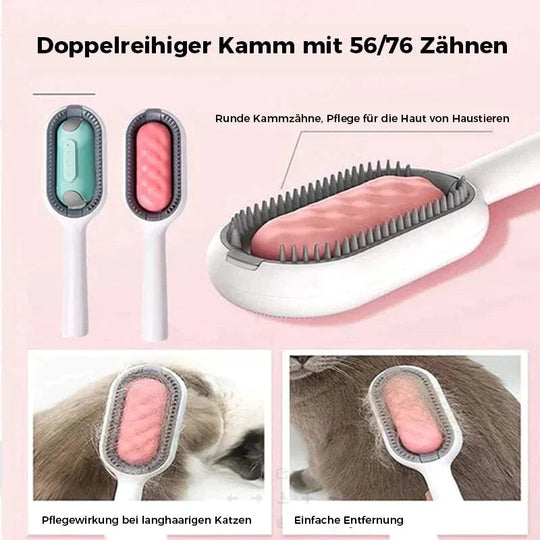 Haustierkamm für Sanfte Fellpflege mit Rutschfestem Griff 5