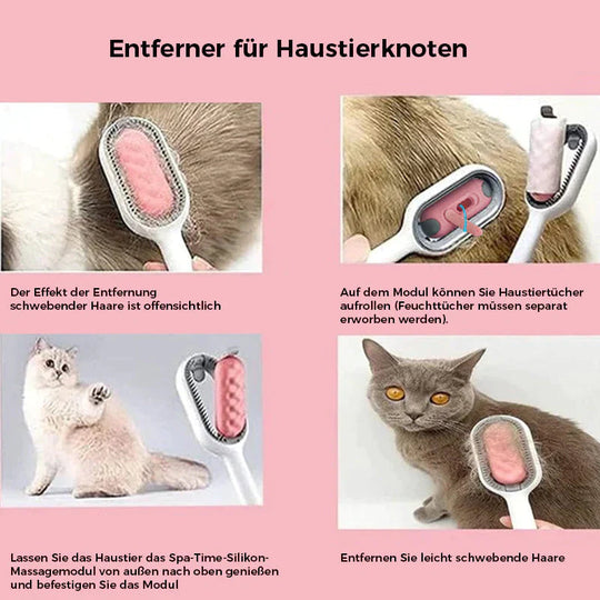 Haustierkamm für Sanfte Fellpflege mit Rutschfestem Griff 6