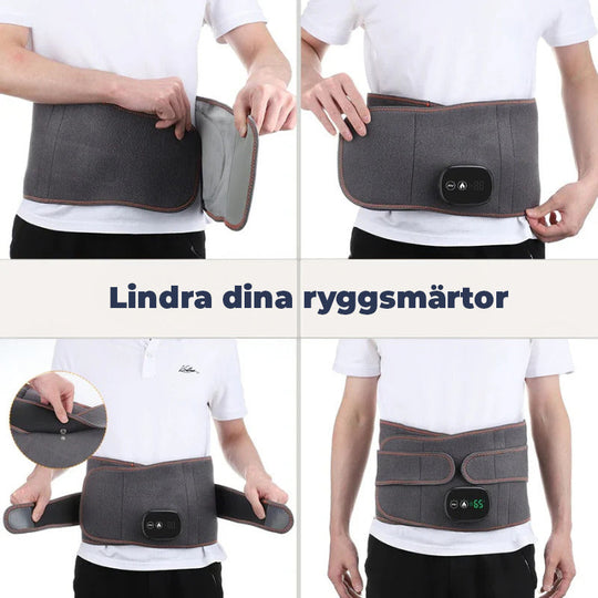 Heizgürtel für Frauen und Männer mit Rotlicht und Vibration 3