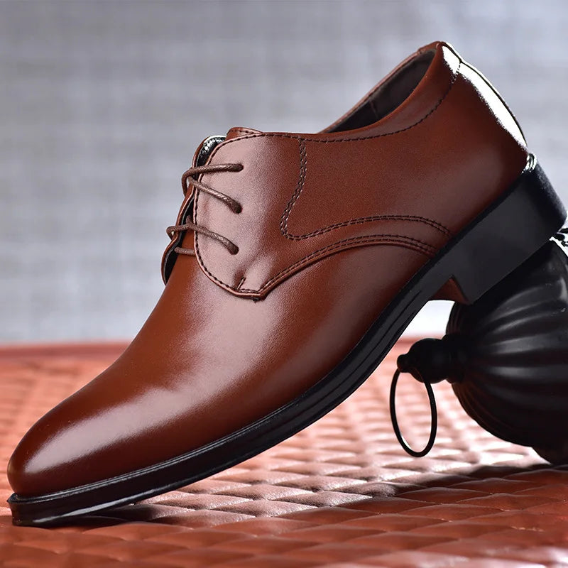 Herren Schuhe Klassische Oxfords Hochwertiges Leder 2