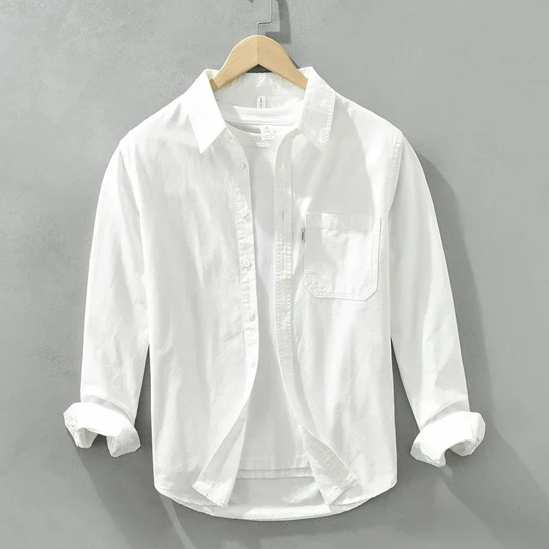 Variant image for Herren Hemden Langarm Baumwolle Stilvoll Komfortabel-19