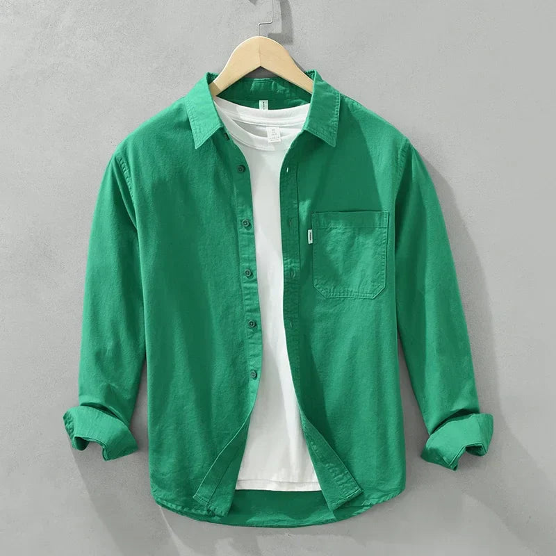 Variant image for Herren Hemden Langarm Baumwolle Stilvoll Komfortabel-25