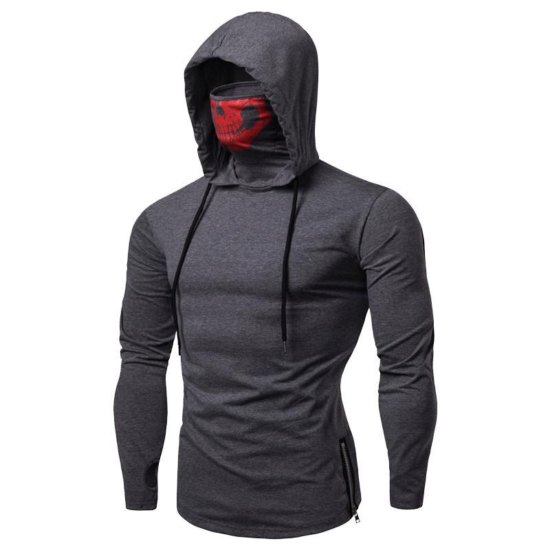 Herren Totenkopfmaske Hoodies