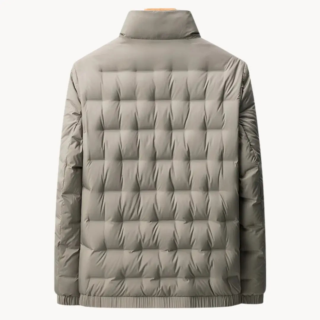 Herren Allwetterjacke mit Faltbarem Kragen 2