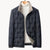 Herren Allwetterjacke mit Faltbarem Kragen 3