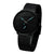 Herren Armbanduhr Minimalistisch Edelstahl Blau 0
