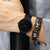 Herren Armbanduhr Minimalistisch Edelstahl Blau 1