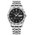 Herren Armbanduhr Wasserdicht Modernes Design Edelstahl Quarz 9