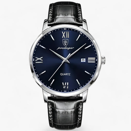 Herren Armbanduhr mit Luxuriösem Lederarmband für Modernen Stil 4