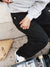 Herren Baggy Jeans Weite Beine Denim 6