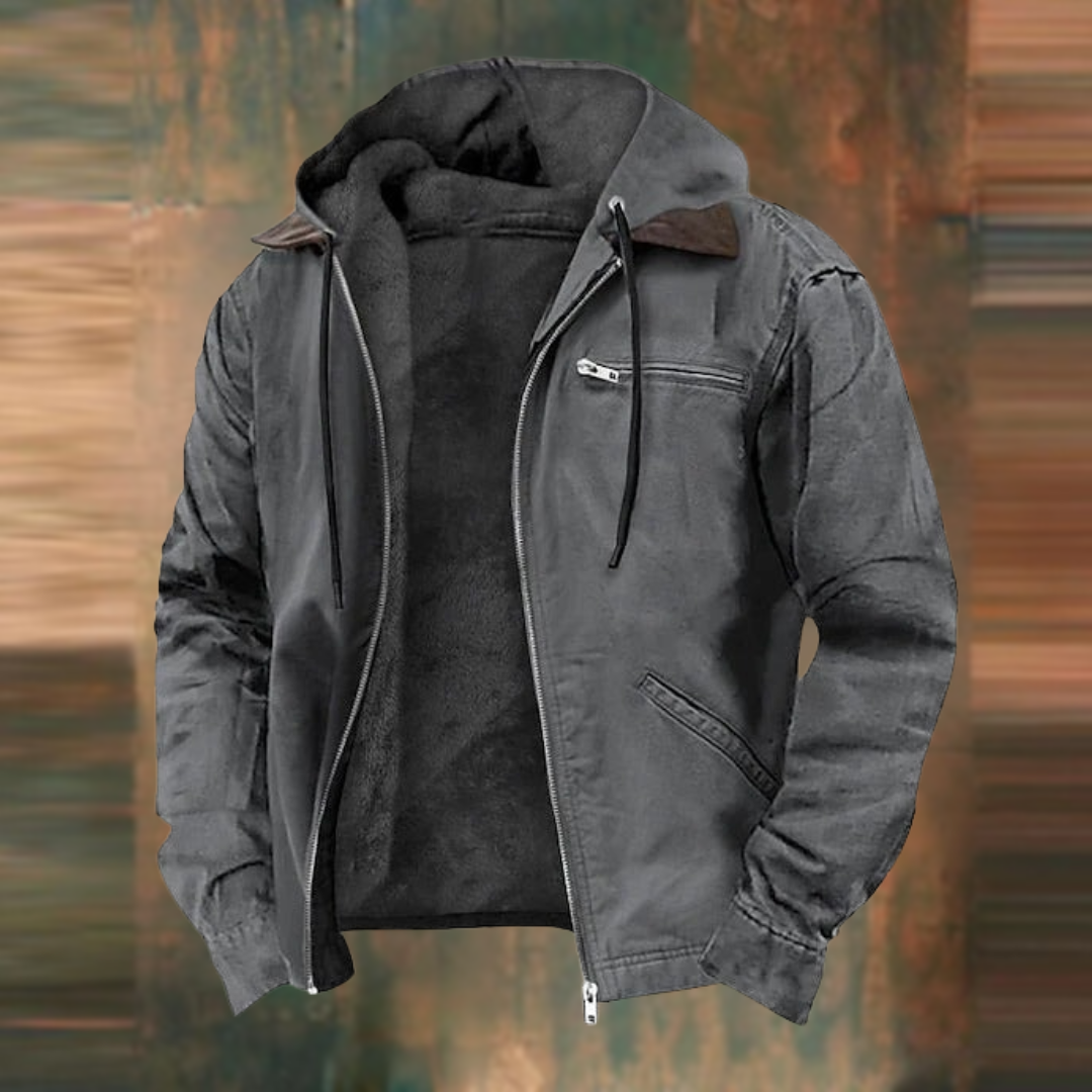 Herren Bomberjacke Winter Warmes Design 2