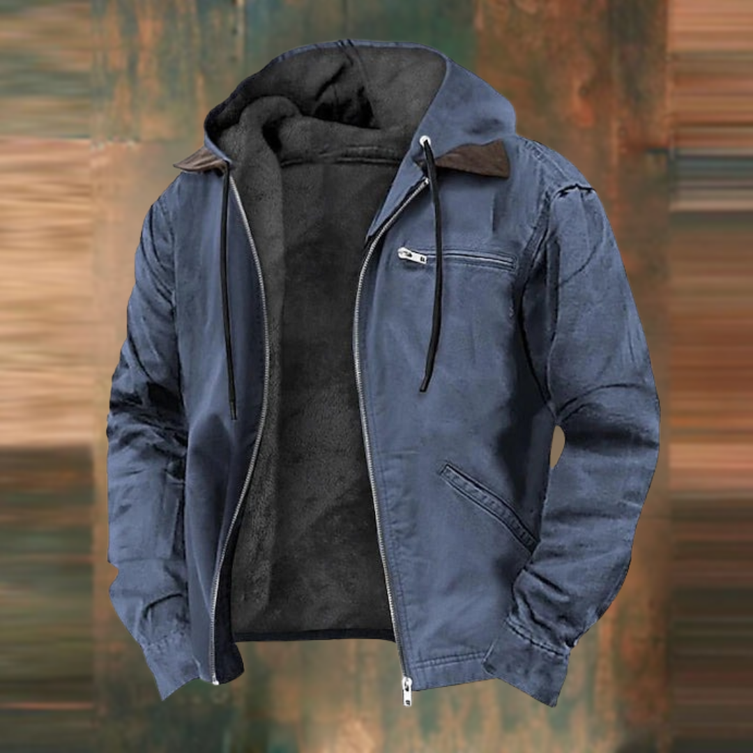 Herren Bomberjacke Winter Warmes Design 3