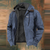 Herren Bomberjacke Winter Warmes Design 3