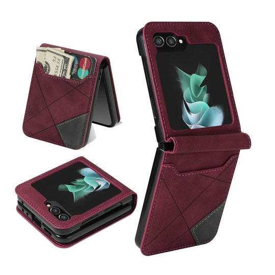 Herren Brieftasche für Samsung Galaxy Z Flip-Serie 8