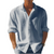 Herren Button-Down Hemd Langarm Unifarben 0
