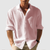 Herren Button-Down Hemd Langarm Unifarben 3