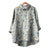 Herren Button-Up Hemd mit Blumenmuster und taillierter Passform 0