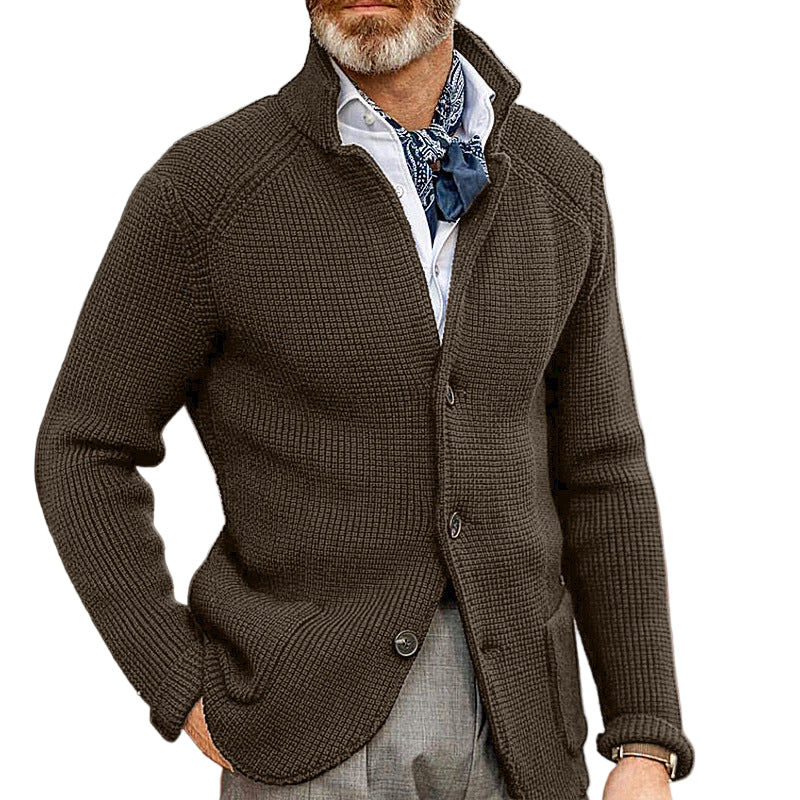 Herren Cardigan Klassisch und Stilvoll 0