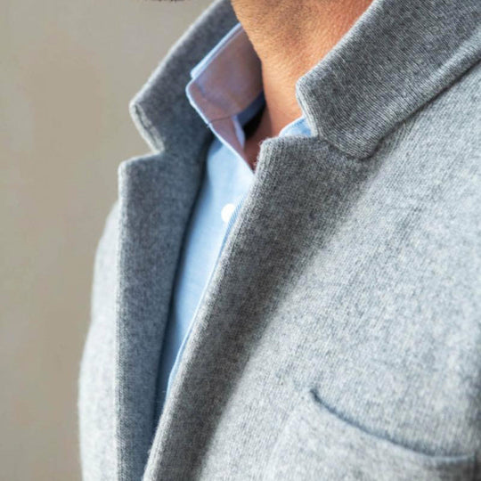 Herren Cardigan Vintage Stil 4
