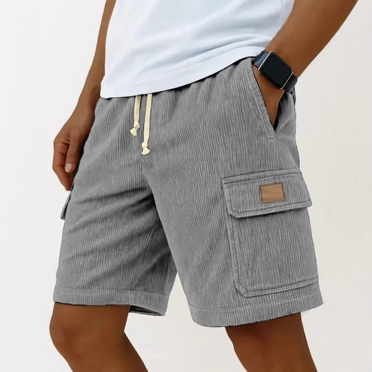 Herren Cargo Bermuda Shorts im Retro-Stil 9